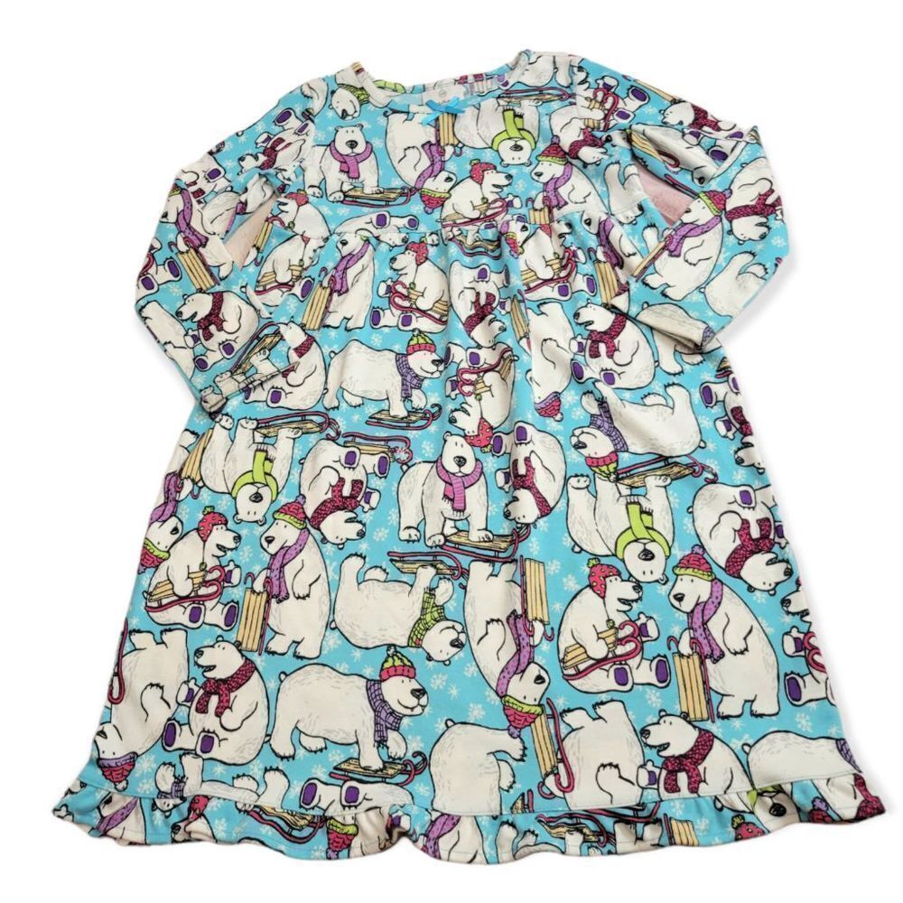 Hanna Andersson Polar bear dress 120 6/7